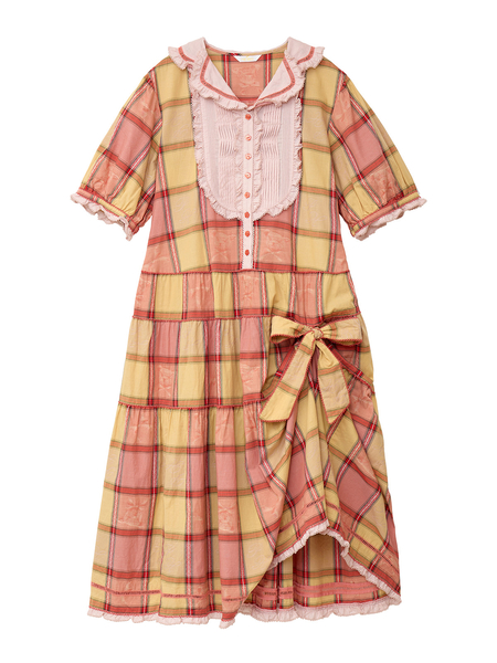 【OUTLET】PINK HOUSE Picnic Checkワンピース