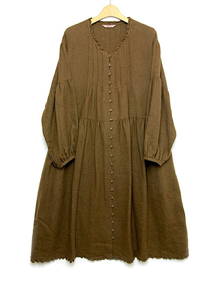 Outlet 50 Off ざっくりリネンウールワンピース ピンクハウスオフィシャルオンラインストア Pink House Official Online Store