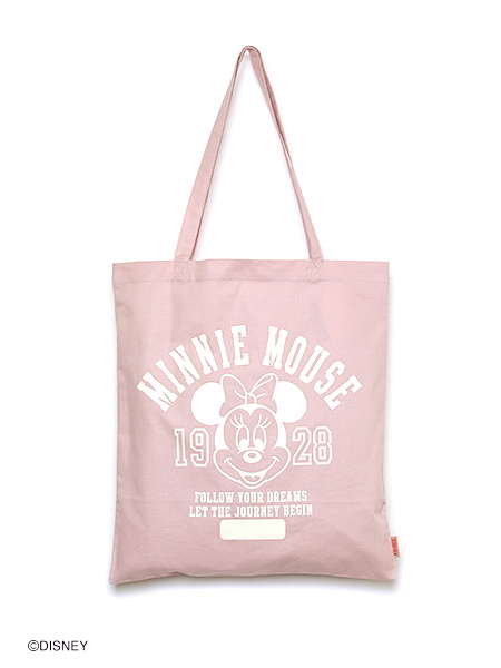 ミニー カレッジ風トートバッグ ピンクハウスオフィシャルオンラインストア Pink House Official Online Store ミニー カレッジ風トートバッグ ピンクハウスオフィシャルオンラインストア Pink House Official Online Store