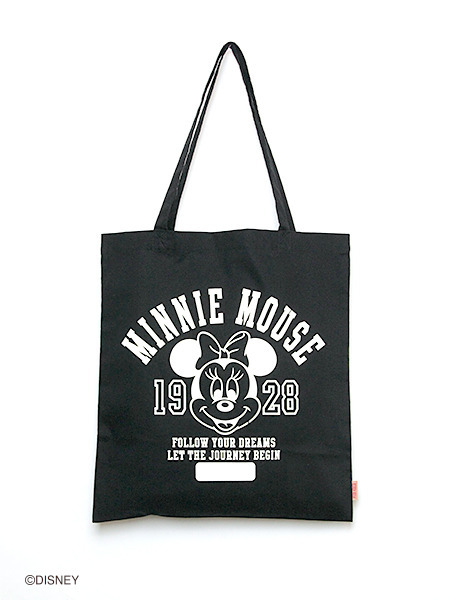 ミニー カレッジ風トートバッグ ピンクハウスオフィシャルオンラインストア Pink House Official Online Store ミニー カレッジ風トートバッグ ピンクハウスオフィシャルオンラインストア Pink House Official Online Store
