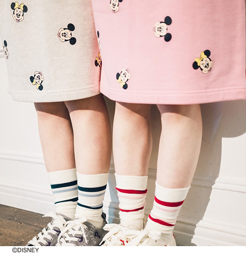オンライン先行販売 ミッキー ミニー プリントスウェットスカート ピンクハウスオフィシャルオンラインストア Pink House Official Online Store