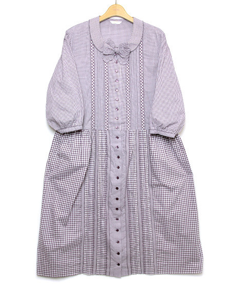 ギンガムパッチワークワンピース ピンクハウスオフィシャルオンラインストア Pink House Official Online Store