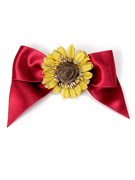 Outlet ひまわりリボンバレッタ ピンクハウスオフィシャルオンラインストア Pink House Official Online Store