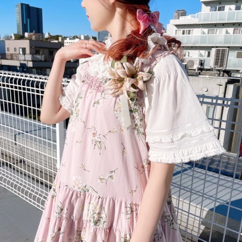 リリープリントノースリーブワンピース ピンクハウスオフィシャルオンラインストア Pink House Official Online Store