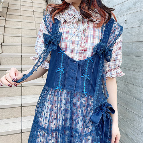 オリジナルチェックワンピース ピンクハウスオフィシャルオンラインストア Pink House Official Online Store