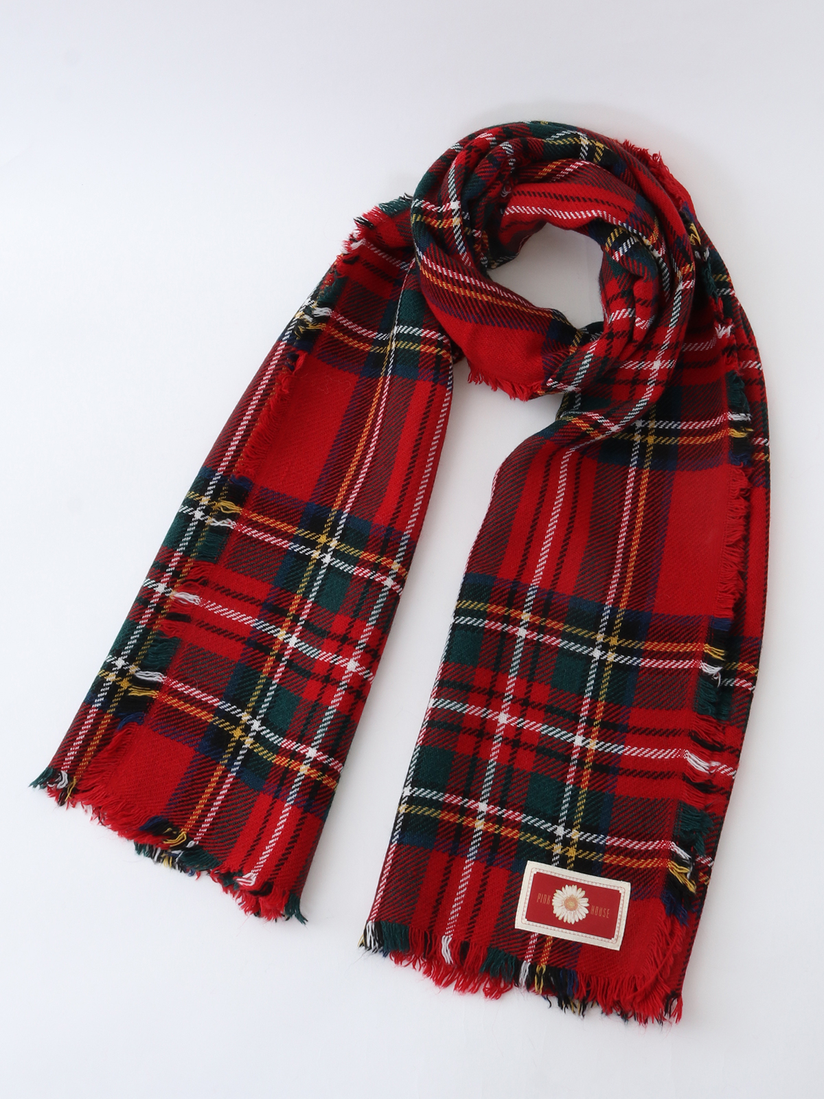 タータンチェックストール ピンクハウスオフィシャルオンラインストア Pink House Official Online Store