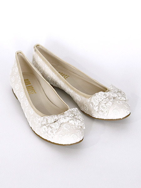 Outlet 60 Off リボンバレエシューズ ピンクハウスオフィシャルオンラインストア Pink House Official Online Store