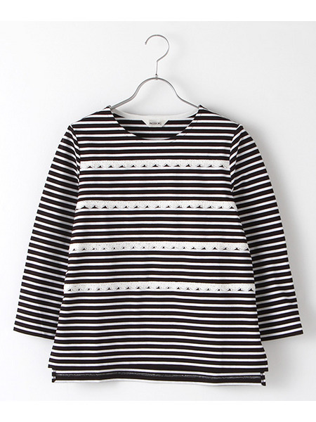 レース ボーダーカットソー ピンクハウスオフィシャルオンラインストア Pink House Official Online Store