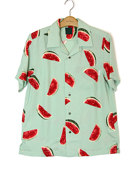 ピンクハウス アロハシャツ スイカ柄
