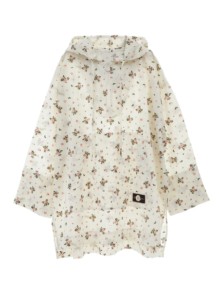 little sunny bite×PINK HOUSE lsb floral print hood blouse｜ピンク