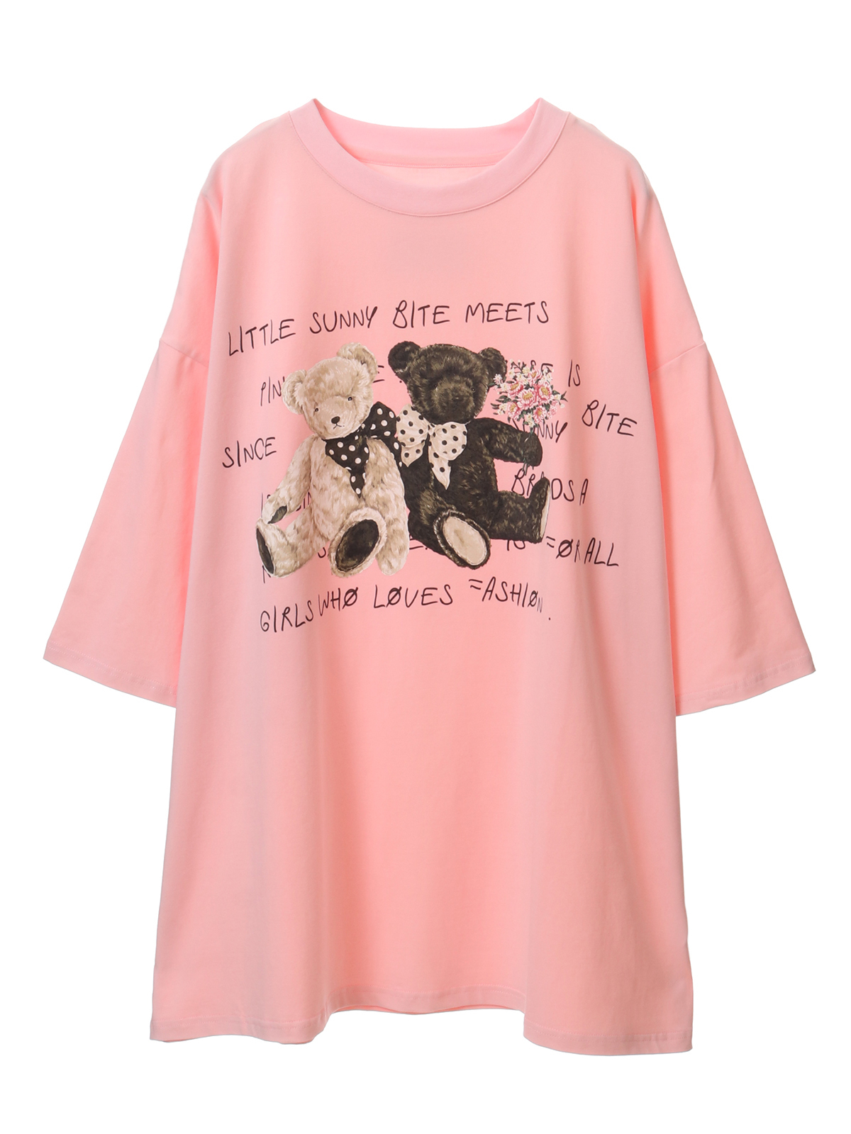 Little Sunny Bite Pink House Bear Print Tee ピンクハウスオフィシャルオンラインストア Pink House Official Online Store