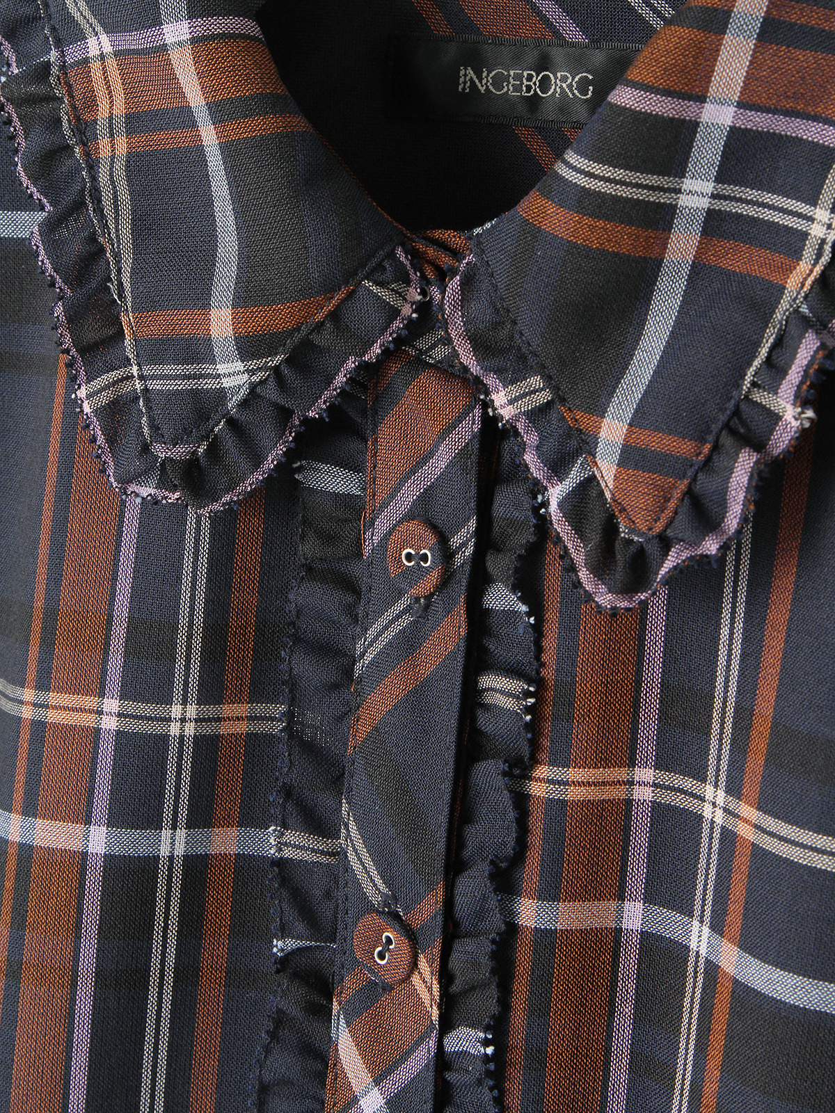 公式特典付  ワンピース チェックシャツ ピンクハウス シャツ/ブラウス(七分/長袖)