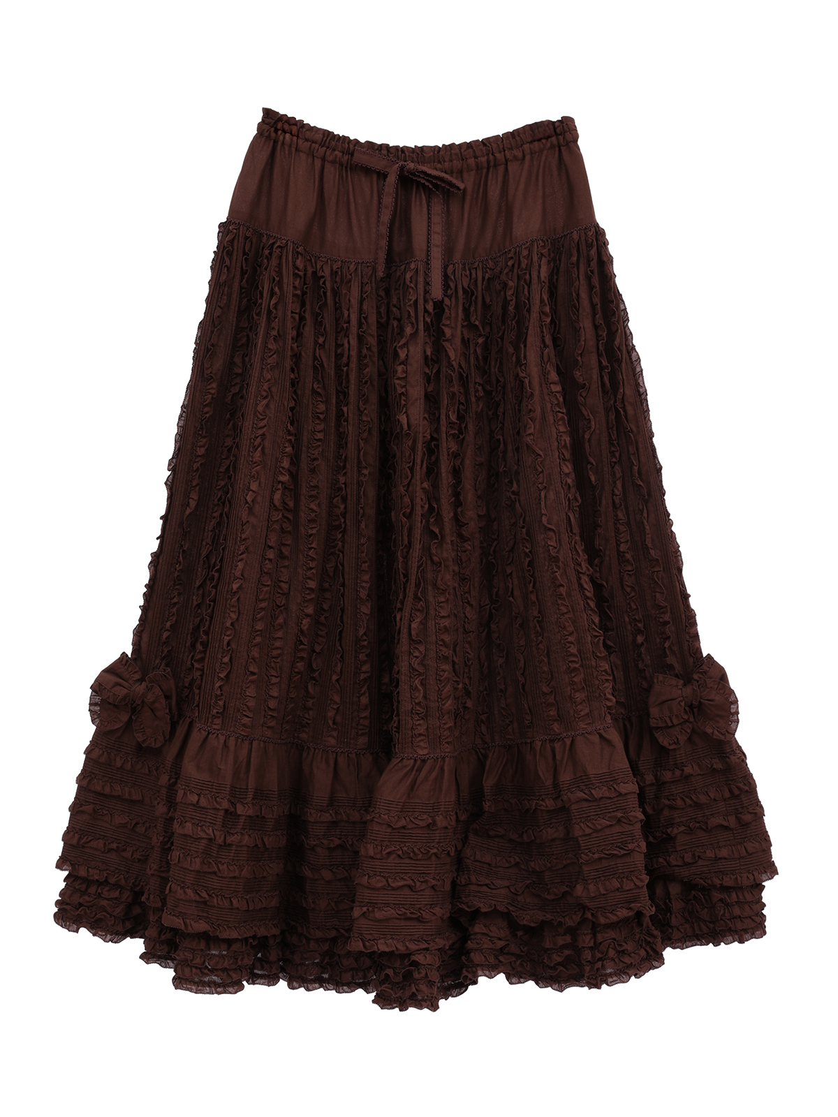 ピンクハウス 綿ローンのスカート キナリ - ロングスカート