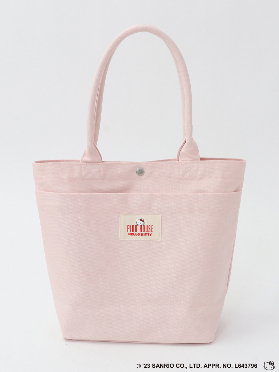 ピンクハウス♡ハローキティ♡刺繍デザインのトートバッグ　コラボ
