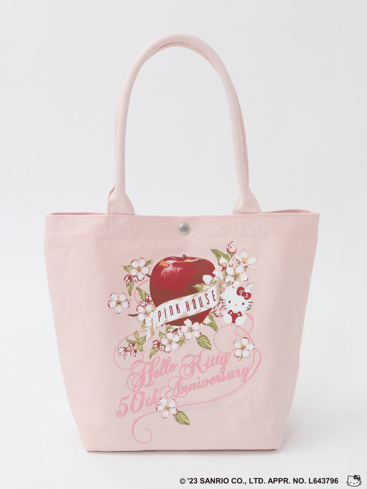 PINK HOUSE×HELLO KITTY One Point Graphic Tote Bag