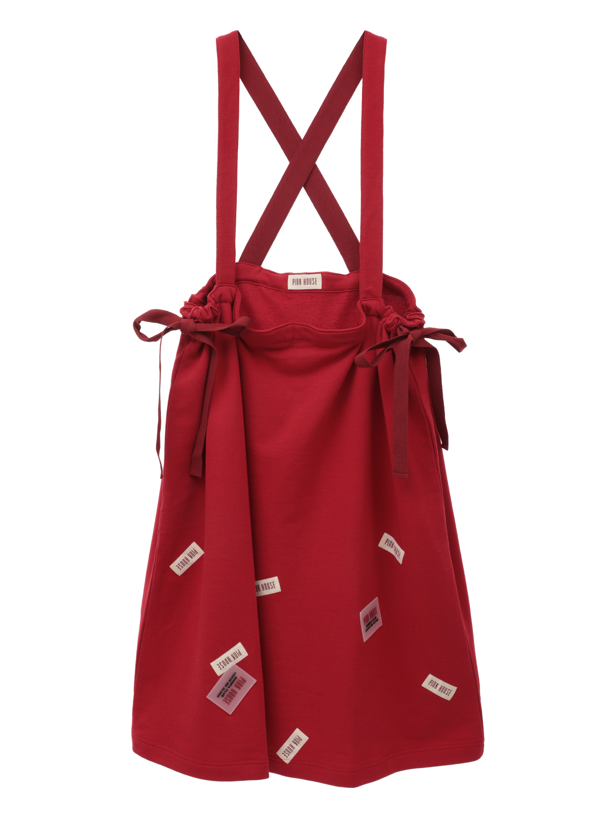 ピンクハウスのサンタさん刺繍ワッペンスカートスカート - ロングスカート