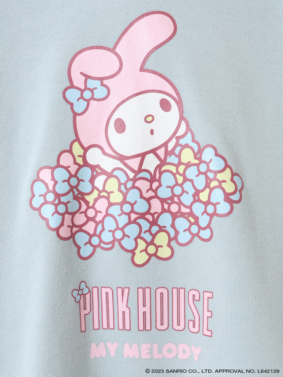 PINK HOUSE ピンクハウス　パーカー　チュニック リボン