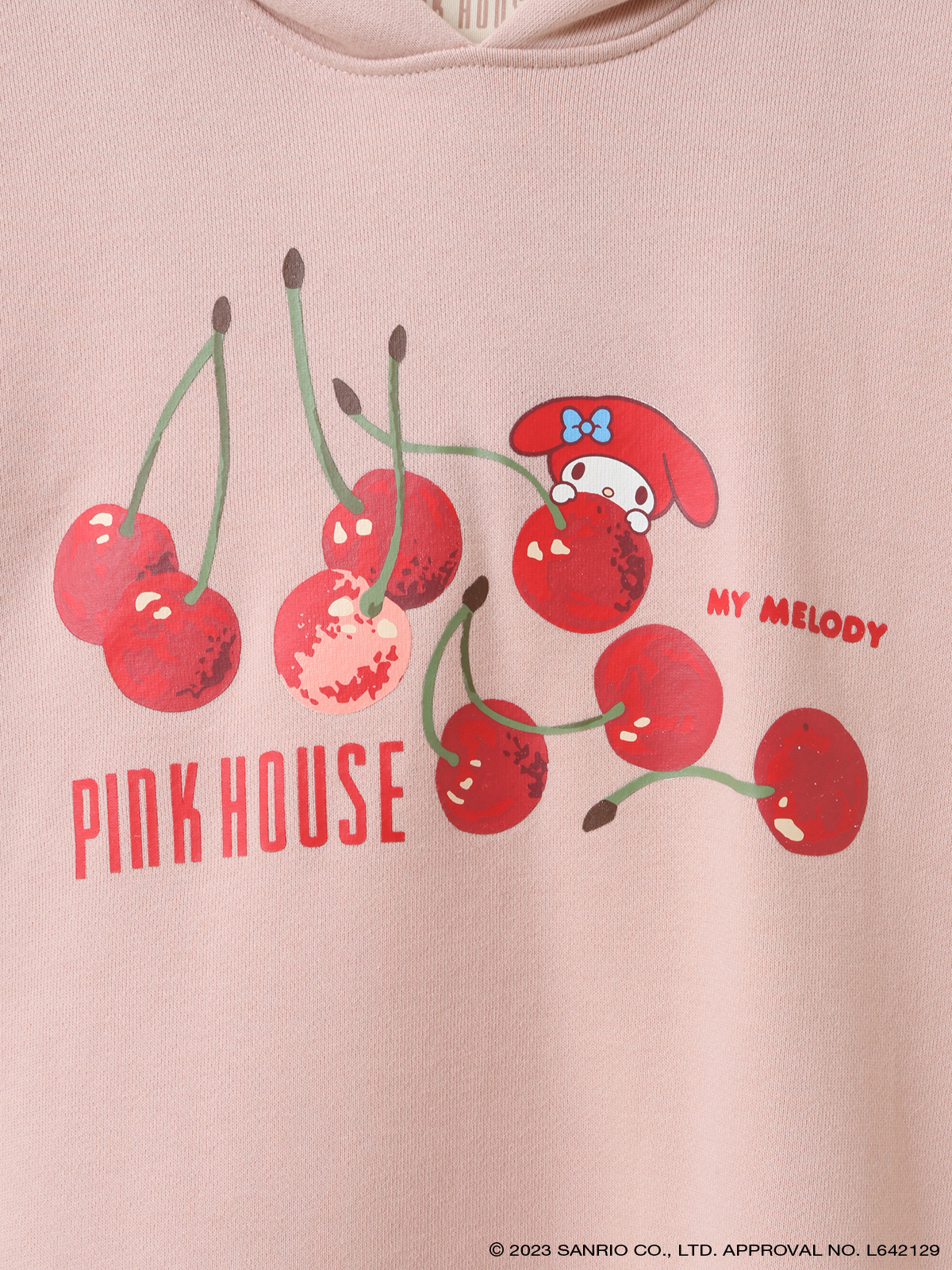 PINK HOUSE×マイメロディ 半袖フーディ｜ピンクハウスオフィシャル