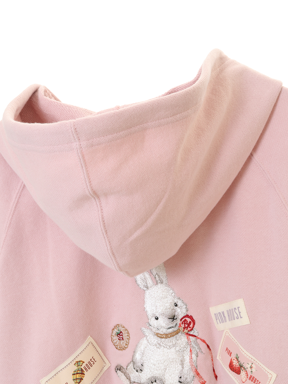 クッキーラビッツ刺繍パーカー｜ピンクハウスオフィシャルオンライン 