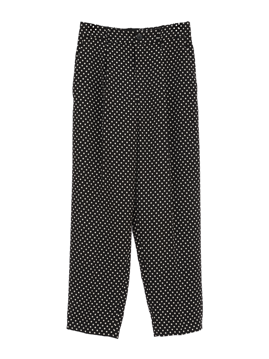 【OUTLET】【INGEBORG×Vermeerist BEAMS】テーパードパンツ 詳細画像 ブラック 1