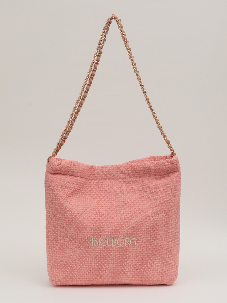 【OUTLET】尾州ツイードキルティングバッグ 詳細画像 ピンク 1