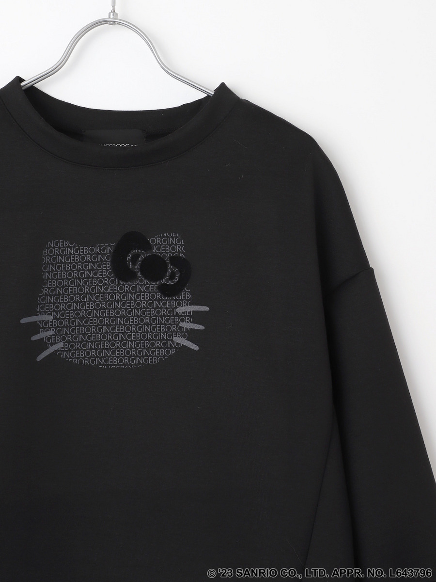 【INGEBORG×HELLO KITTY】Printed Sweatshirt 詳細画像 アイボリー 2