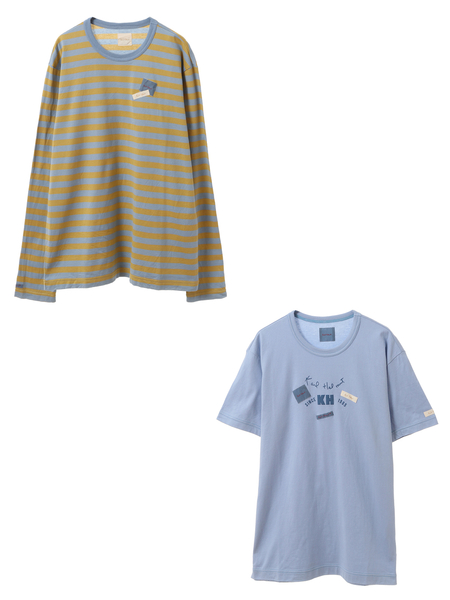 ロゴTシャツ&ボーダー長袖Tシャツセット｜ピンクハウス