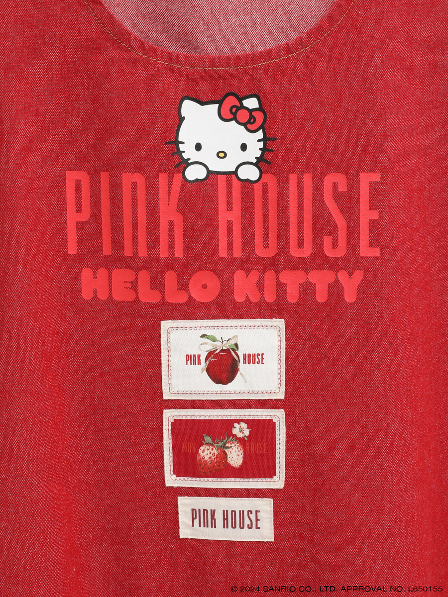 PINK HOUSE×HELLO KITTY ジャンパースカート