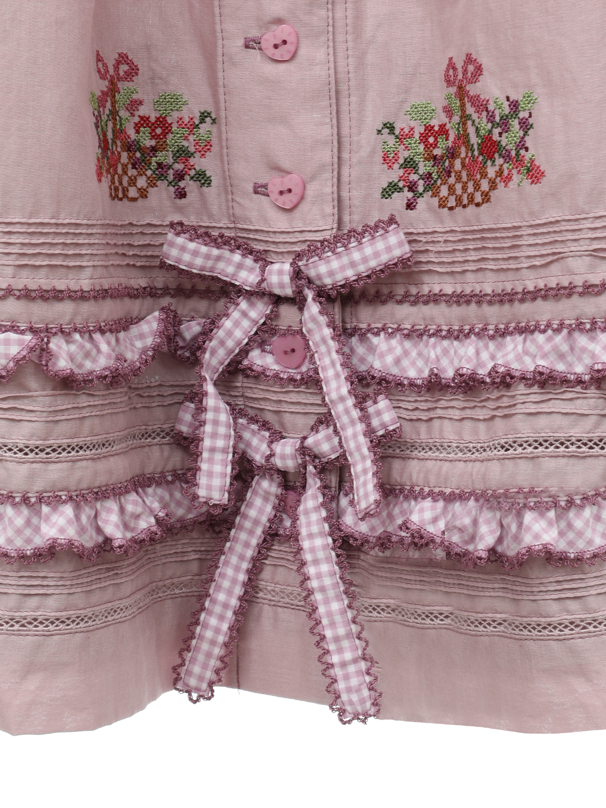 クロスステッチ刺繍使いスカート｜ピンクハウスオフィシャルオンライン 