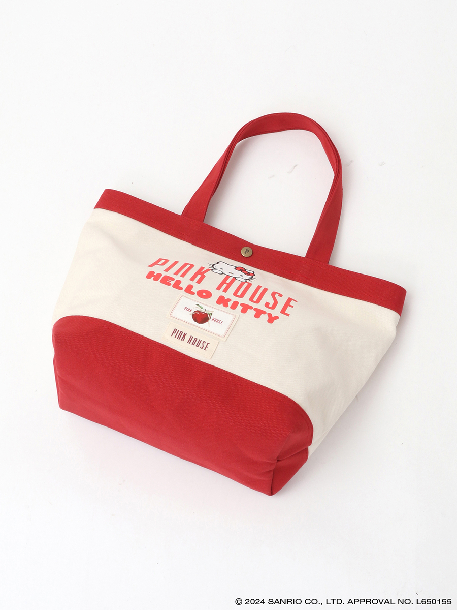 PINK HOUSE×HELLO KITTY プリントバッグ｜ピンクハウスオフィシャル 