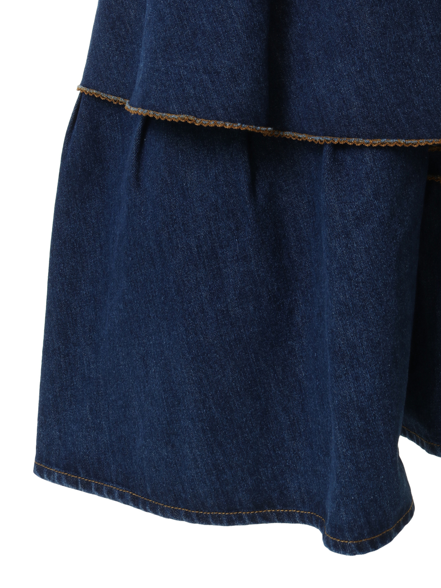 kotohayokozawa×PINK HOUSE DENIM JUMPER SKIRT 詳細画像 キナリ 5