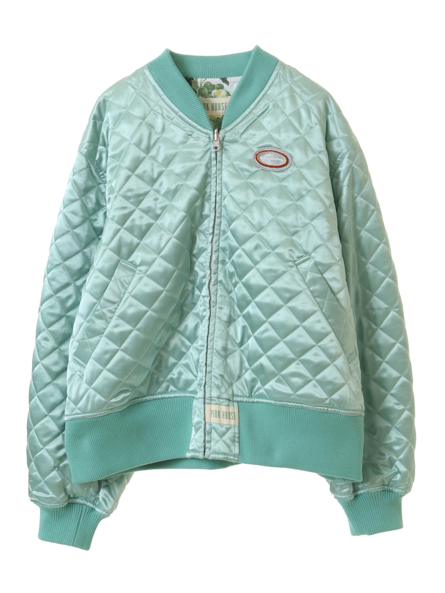 kotohayokozawa×PINK HOUSE QUILTING REVERSIBLE BLOUSON 詳細画像 ミント 1