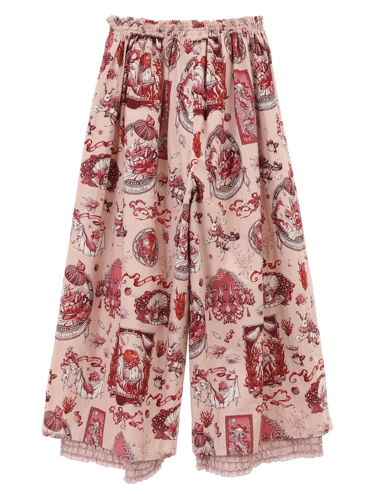 ワンダー・ザ・シープリントワイドパンツ｜ピンクハウスオフィシャル  