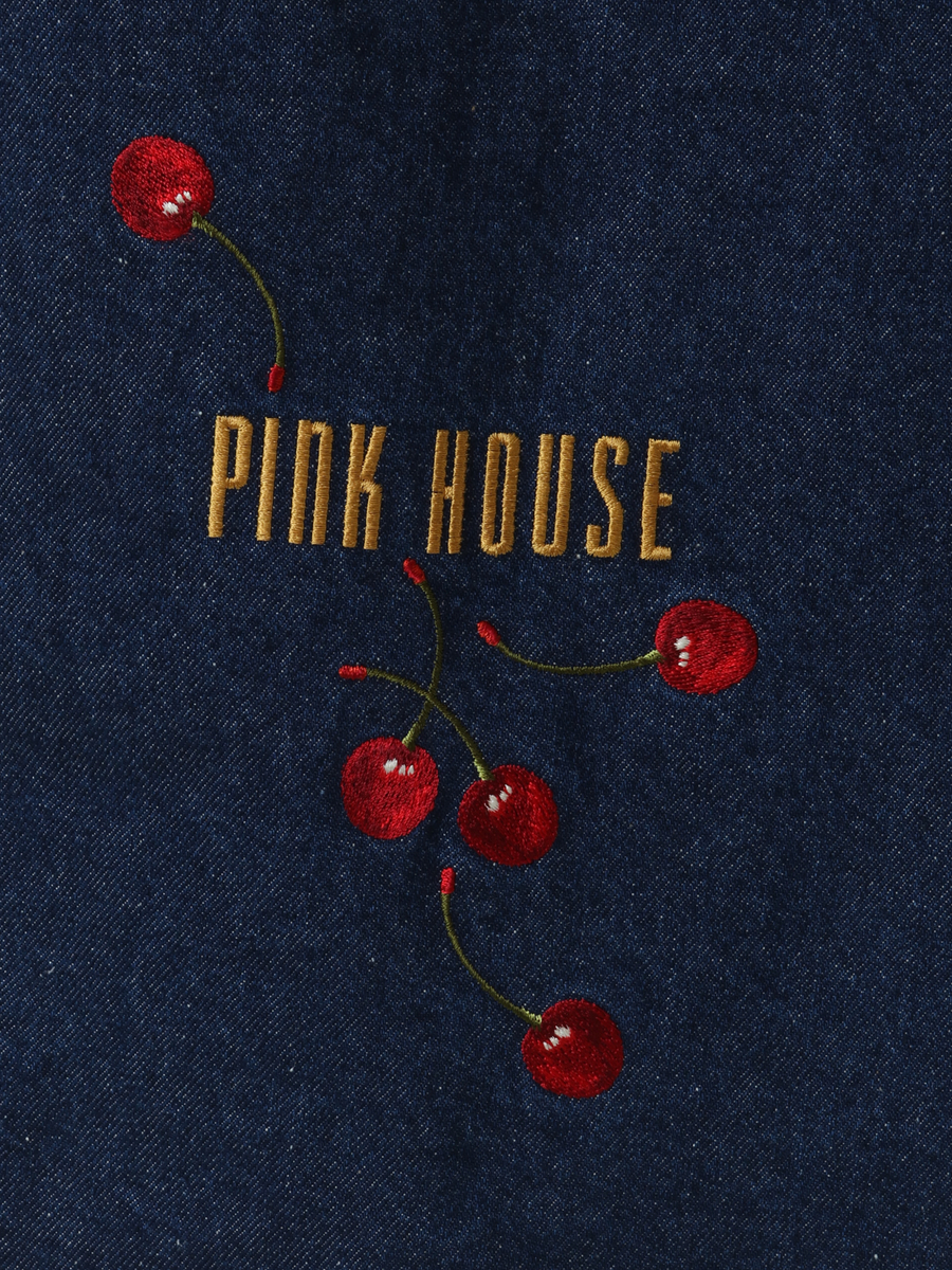 kotohayokozawa×PINK HOUSE CHERRY EMBROIDERY JEANES 詳細画像 キナリ 9