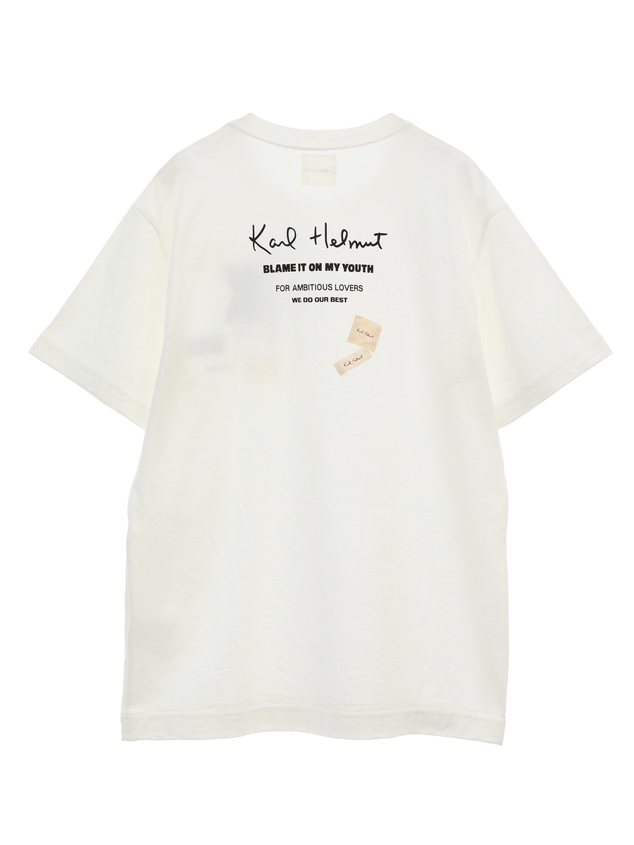 KロゴプリントTシャツ 詳細画像 キナリ 7