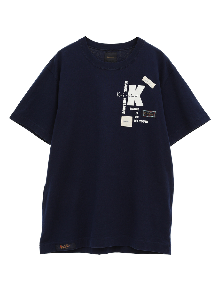 KロゴプリントTシャツ 詳細画像 コン 1