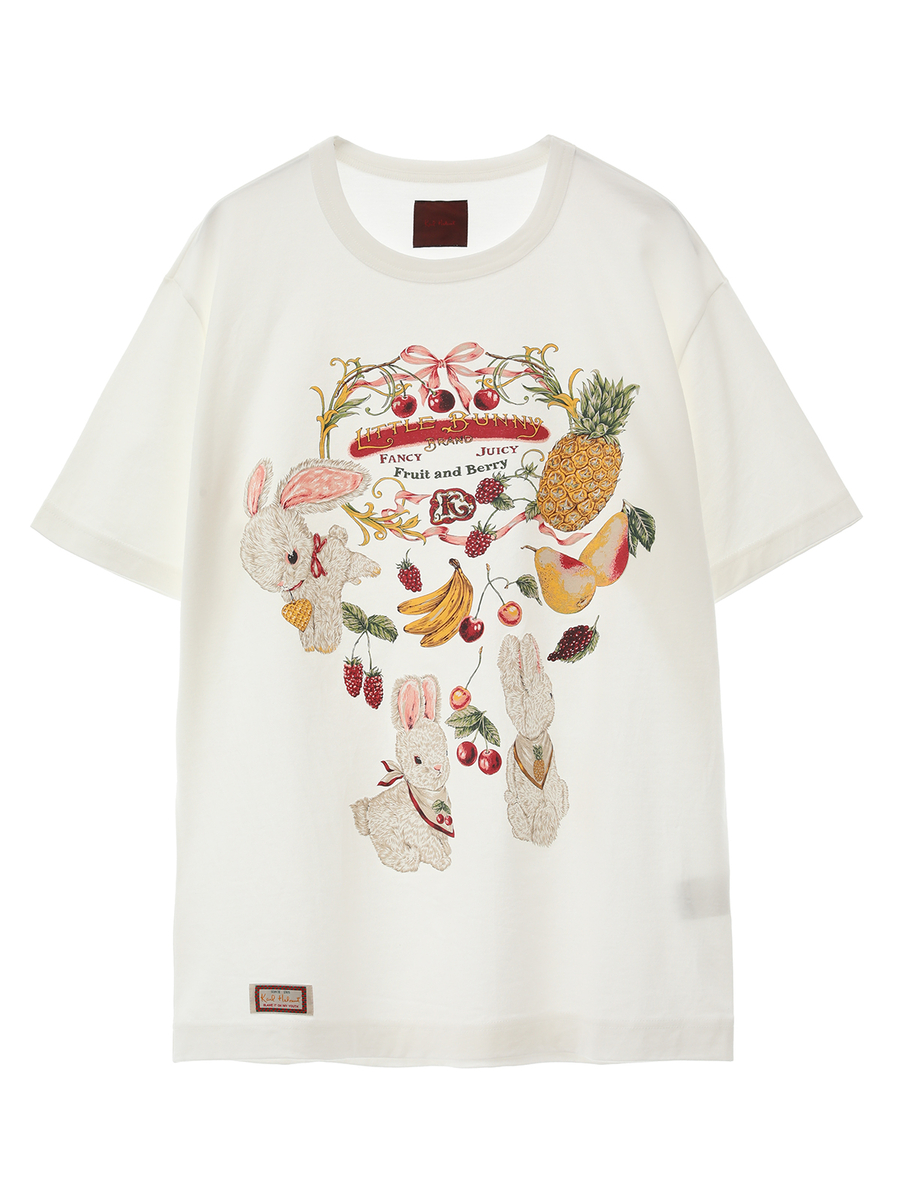 ジューシーフルーツプリントTシャツ 詳細画像 キナリ 1