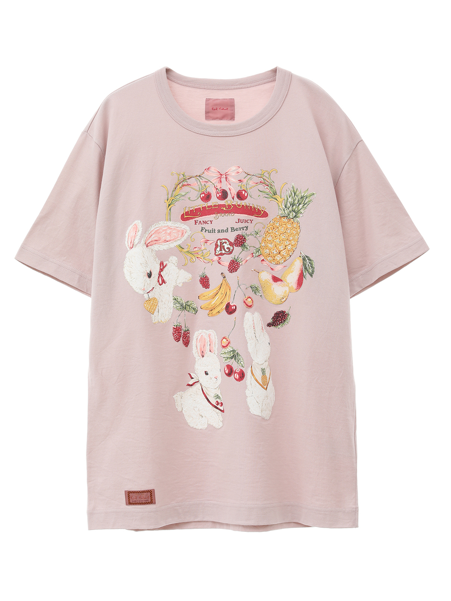 ジューシーフルーツプリントTシャツ 詳細画像 ピンク 1