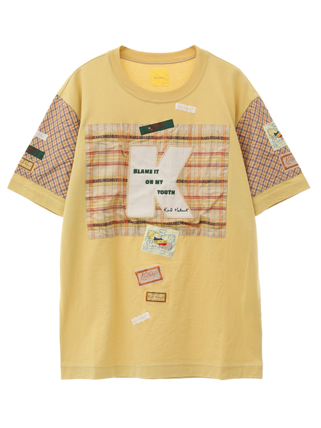 オリジナルチェックパッチワークTシャツ｜ピンクハウスオフィシャル 