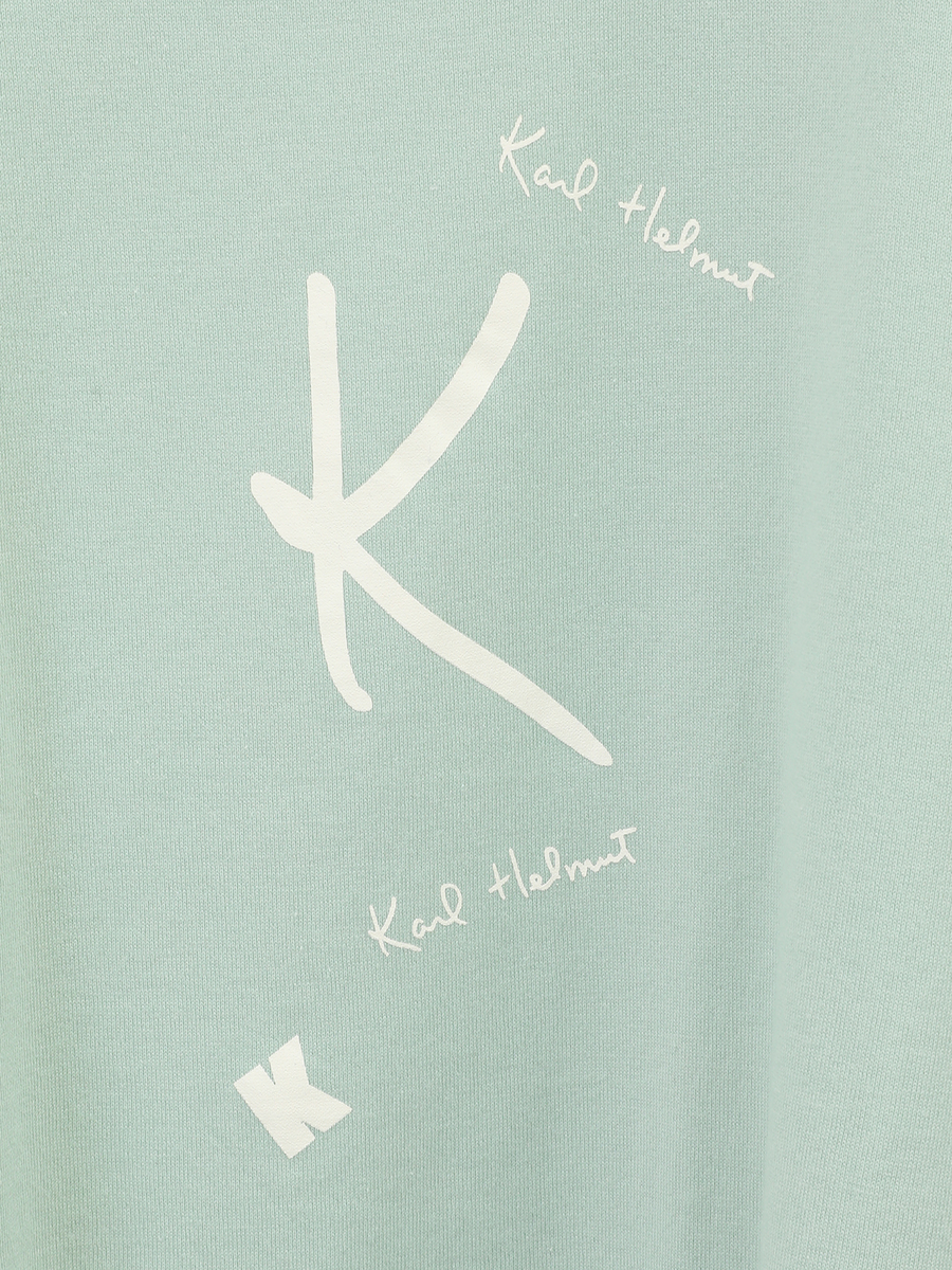 KロゴプリントTシャツ 詳細画像 ブルー 10