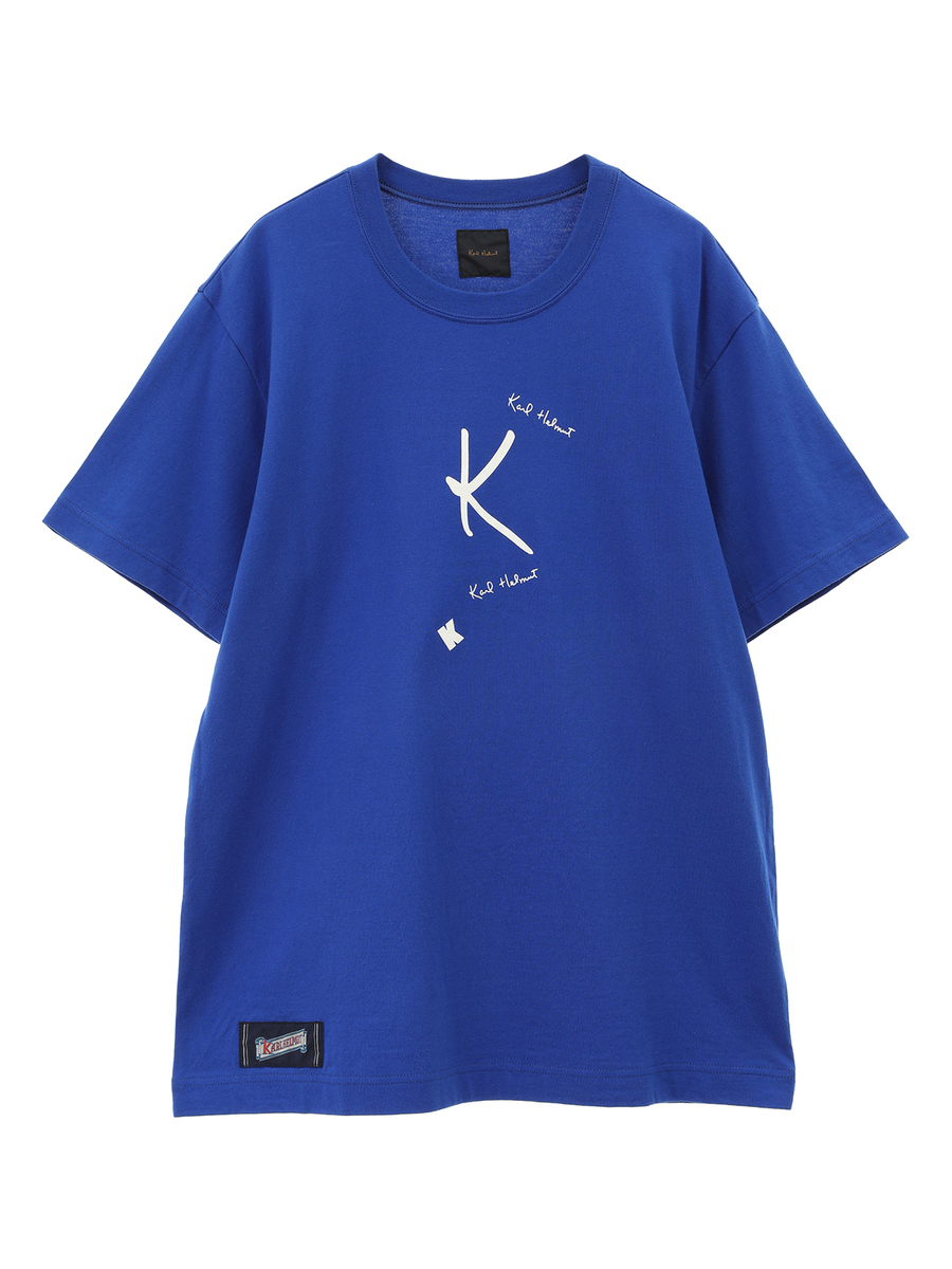 KロゴプリントTシャツ 詳細画像 ブルー 1