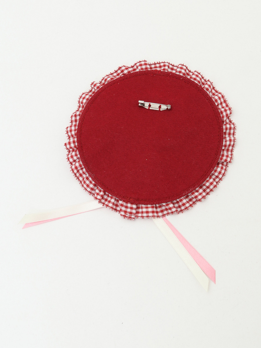 【alcali×猫梓子 (ネココ)】コラボミウ刺繍ワッペン 詳細画像 サックスブルー 3