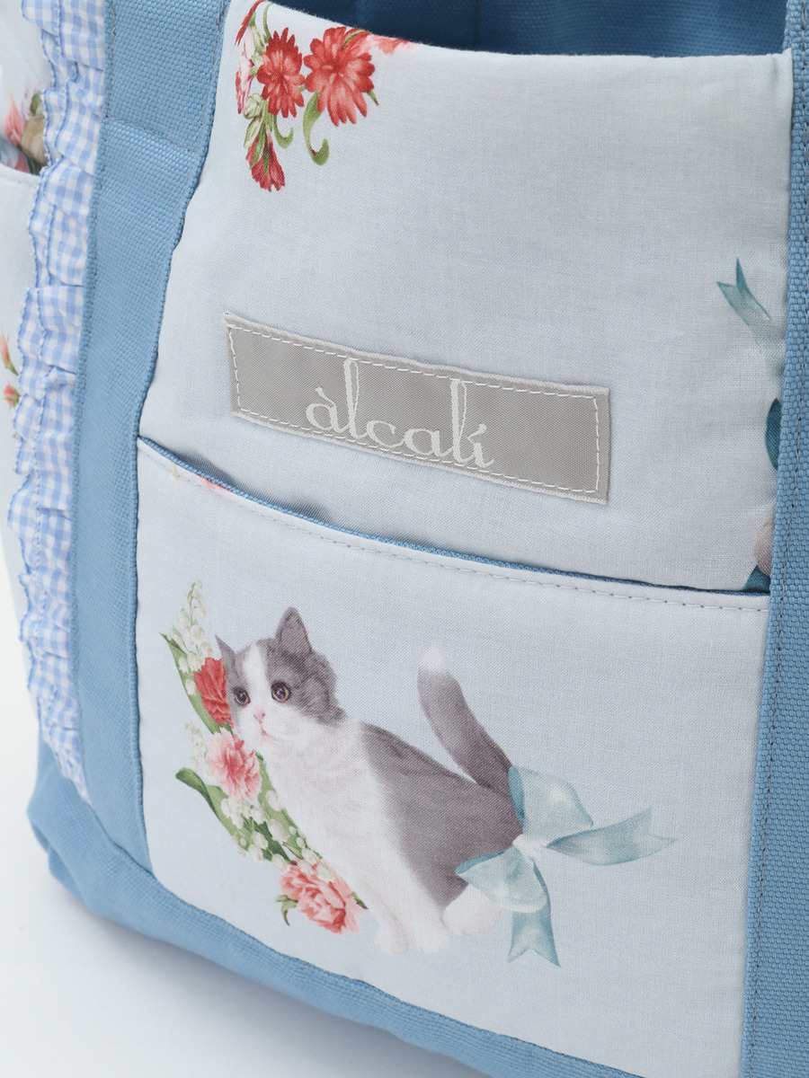 【alcali×猫梓子 (ネココ)】コラボミウバッグ 詳細画像 ピンク 5