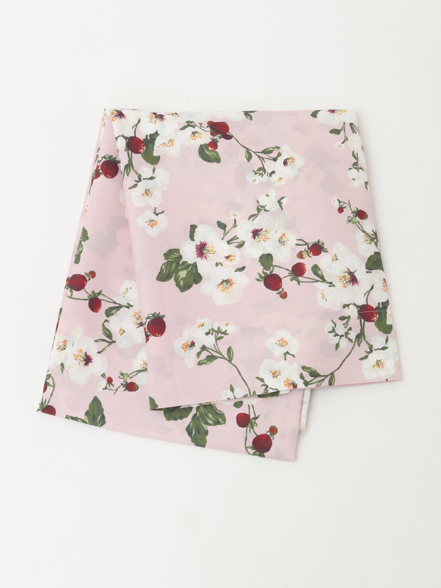 【PINK HOUSE LIFE STYLE】ポールカーテン 詳細画像 ストロベリーフラワー 1