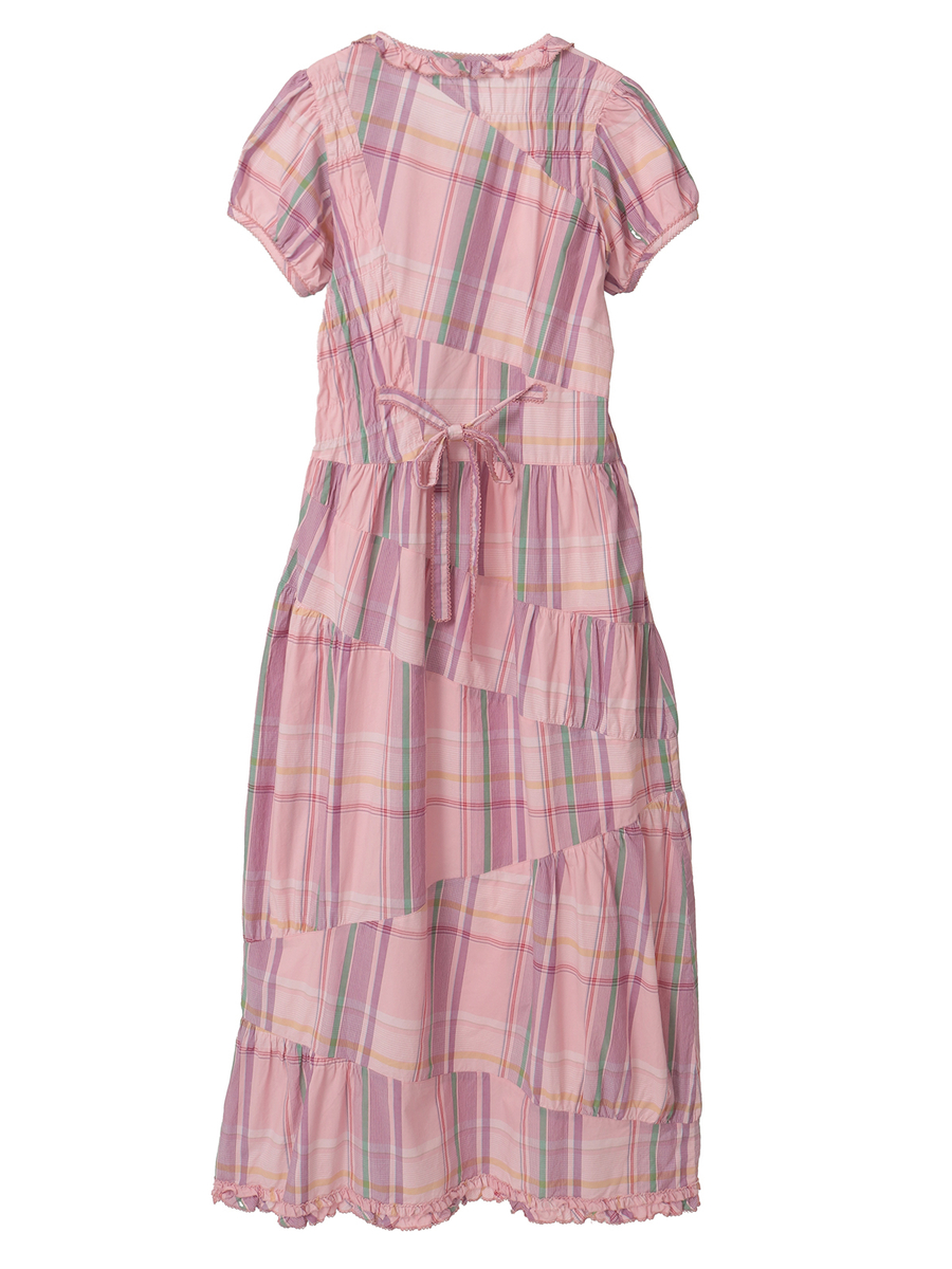 オリジナルチェックワンピース 詳細画像 ピンク 2