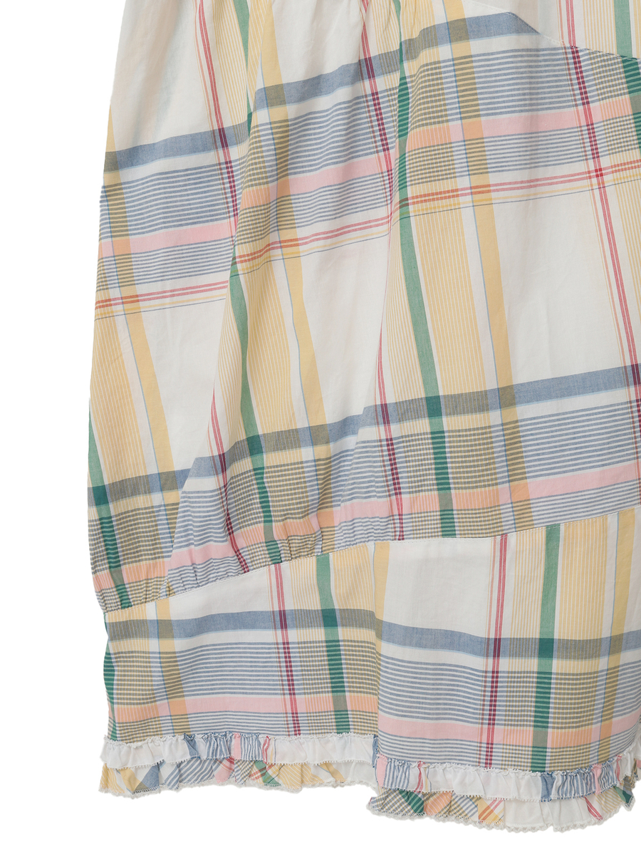 オリジナルチェックワンピース 詳細画像 ピンク 9