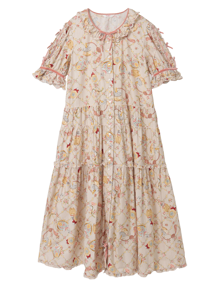 パフュームプリントワンピース 詳細画像 バニラ 1