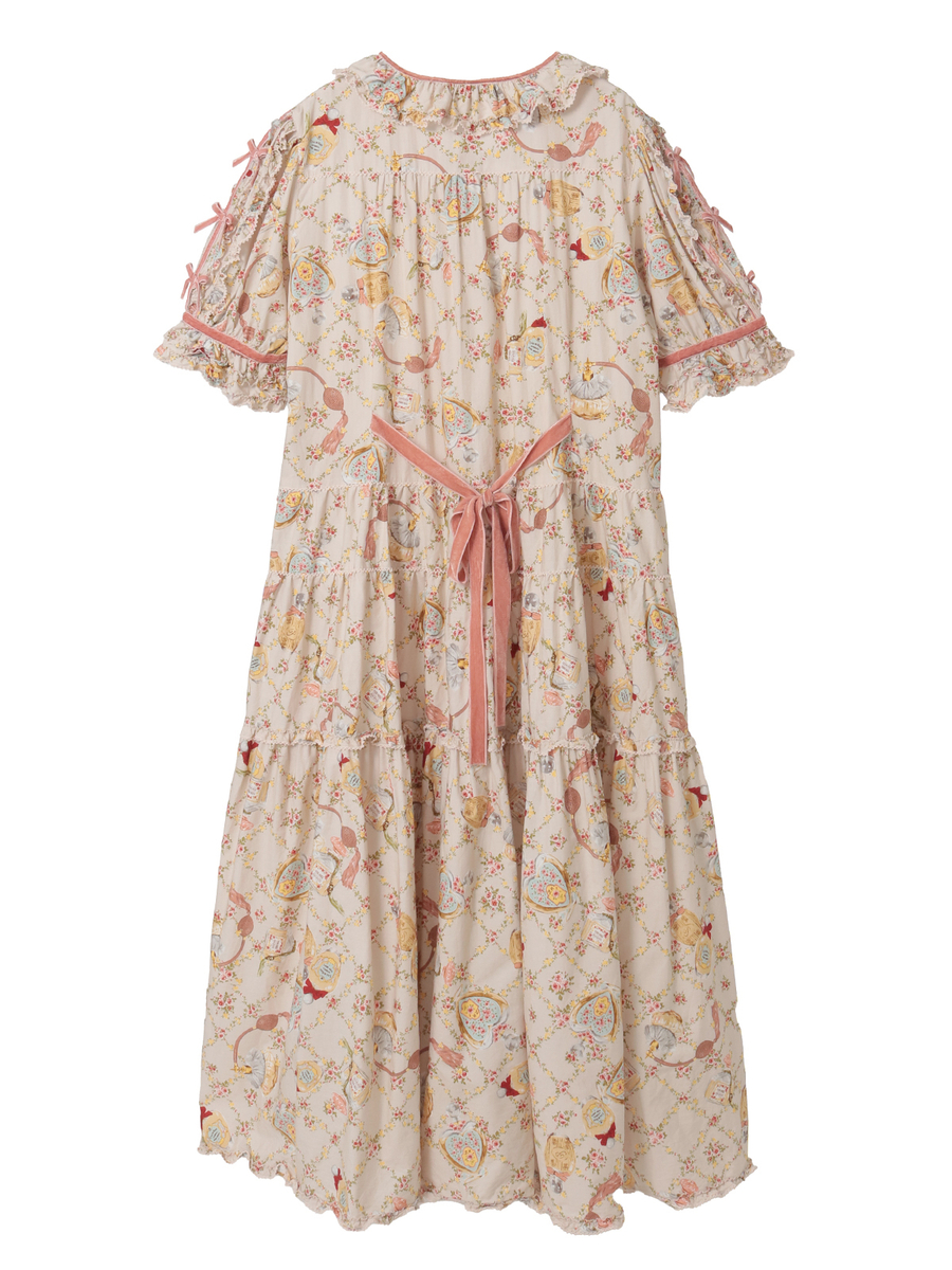 パフュームプリントワンピース 詳細画像 バニラ 2