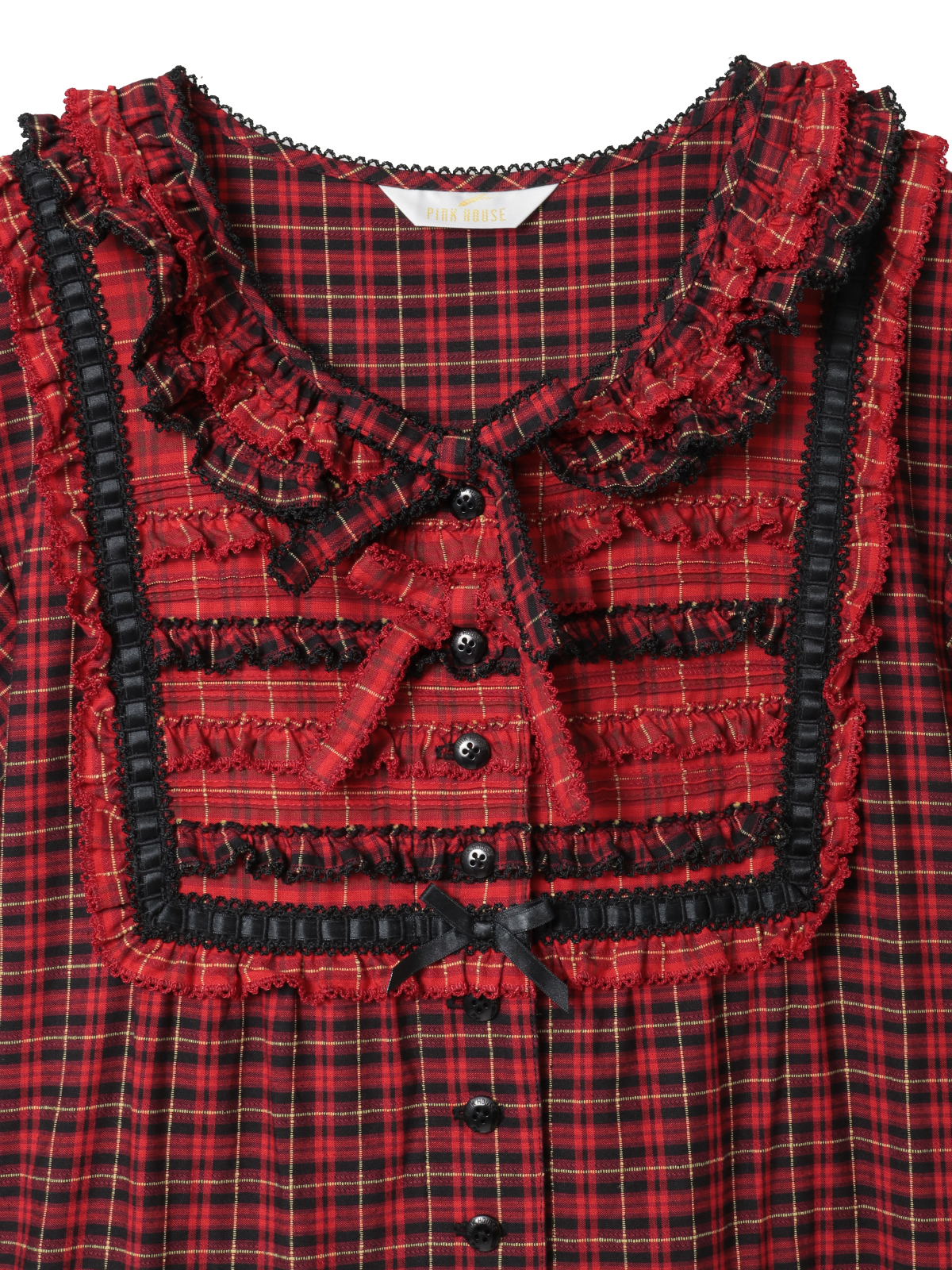 ピンクハウスチェックコート ブルー系チェックコート - ピンクハウス通販｜リサイクル