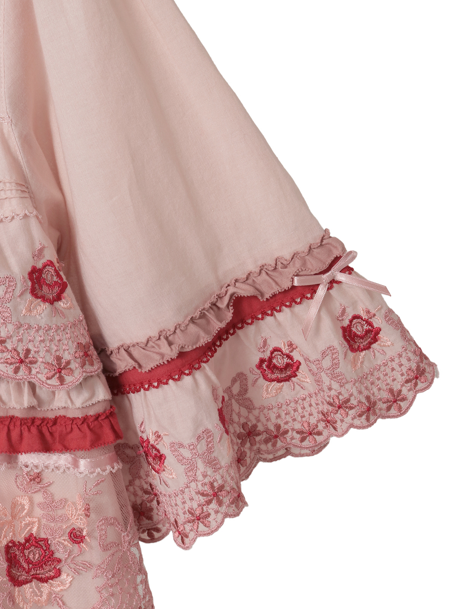 ロココレース使いワンピース 詳細画像 クロ系 9